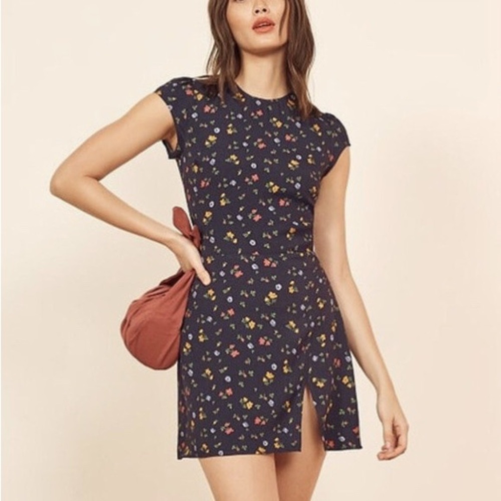 Reformation Lena Cecilia print dress size 0